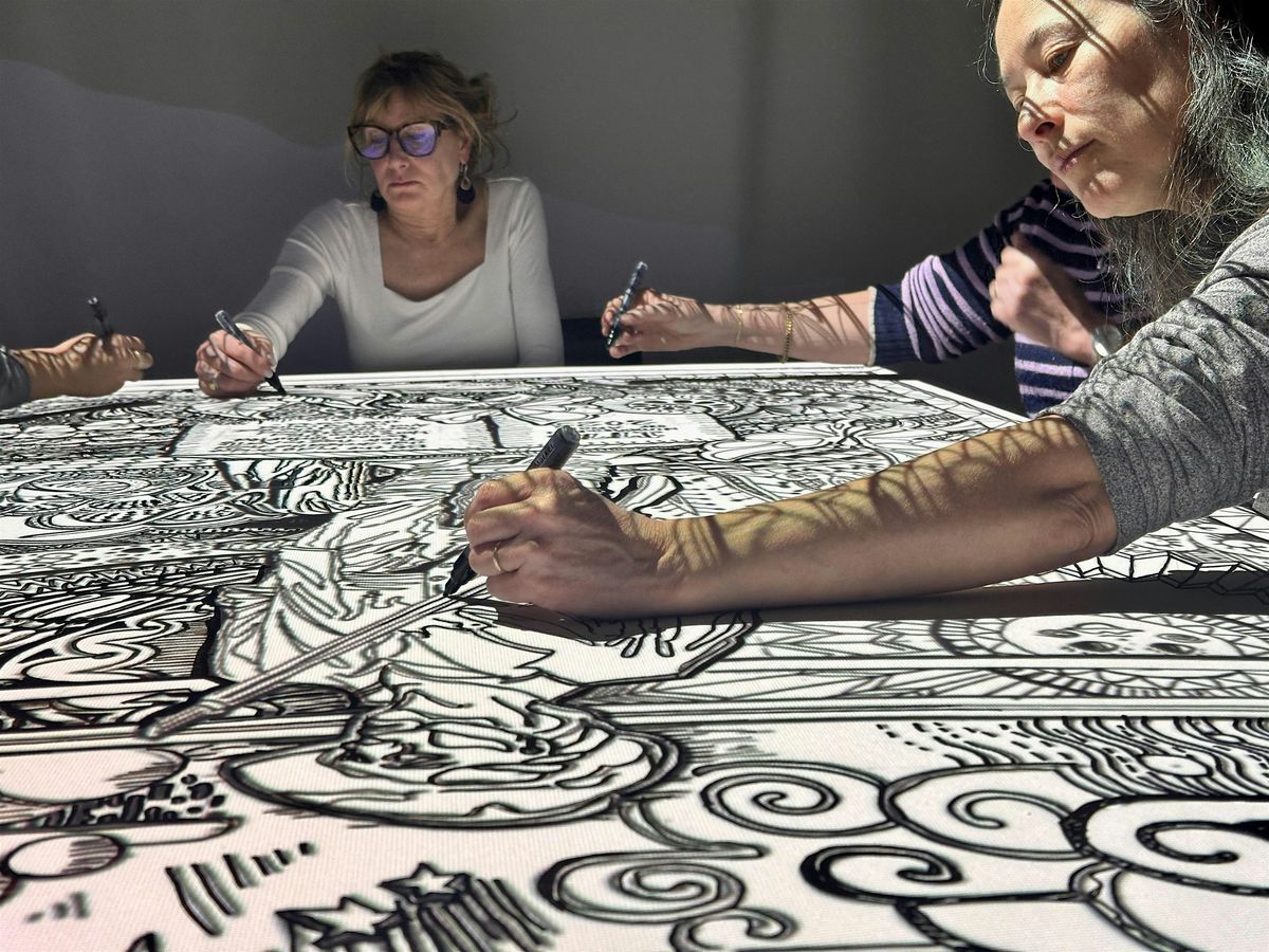 Immersive Drawing Experience | Art For All, Concord, MA | April 30, 2025