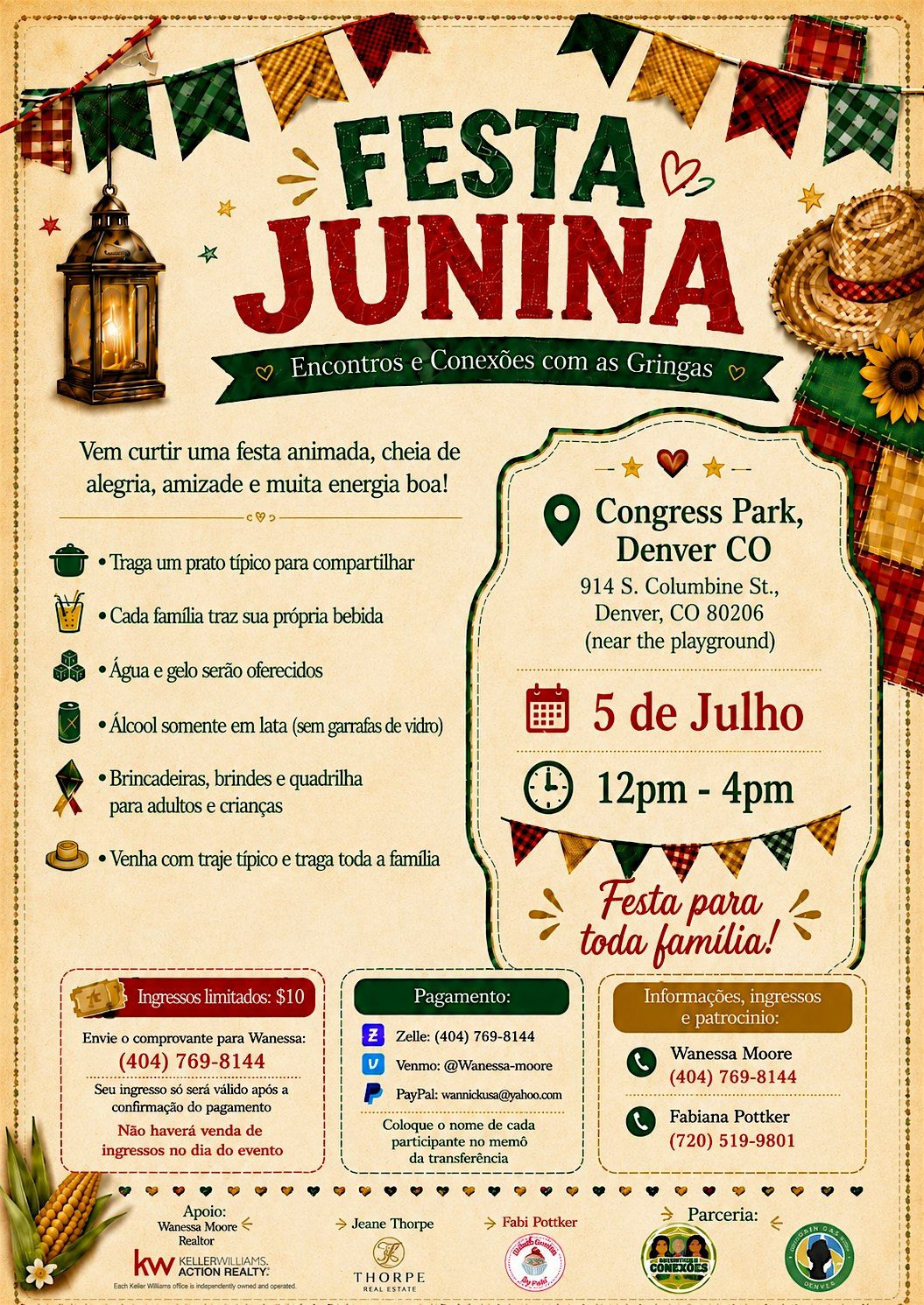Festa Junina Encontros e Conexoes com as Gringas