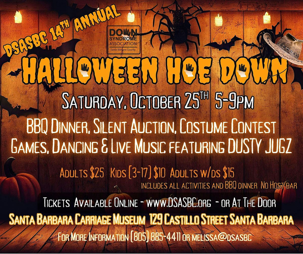 DSASBC 14th Annual Halloween Hoe Down