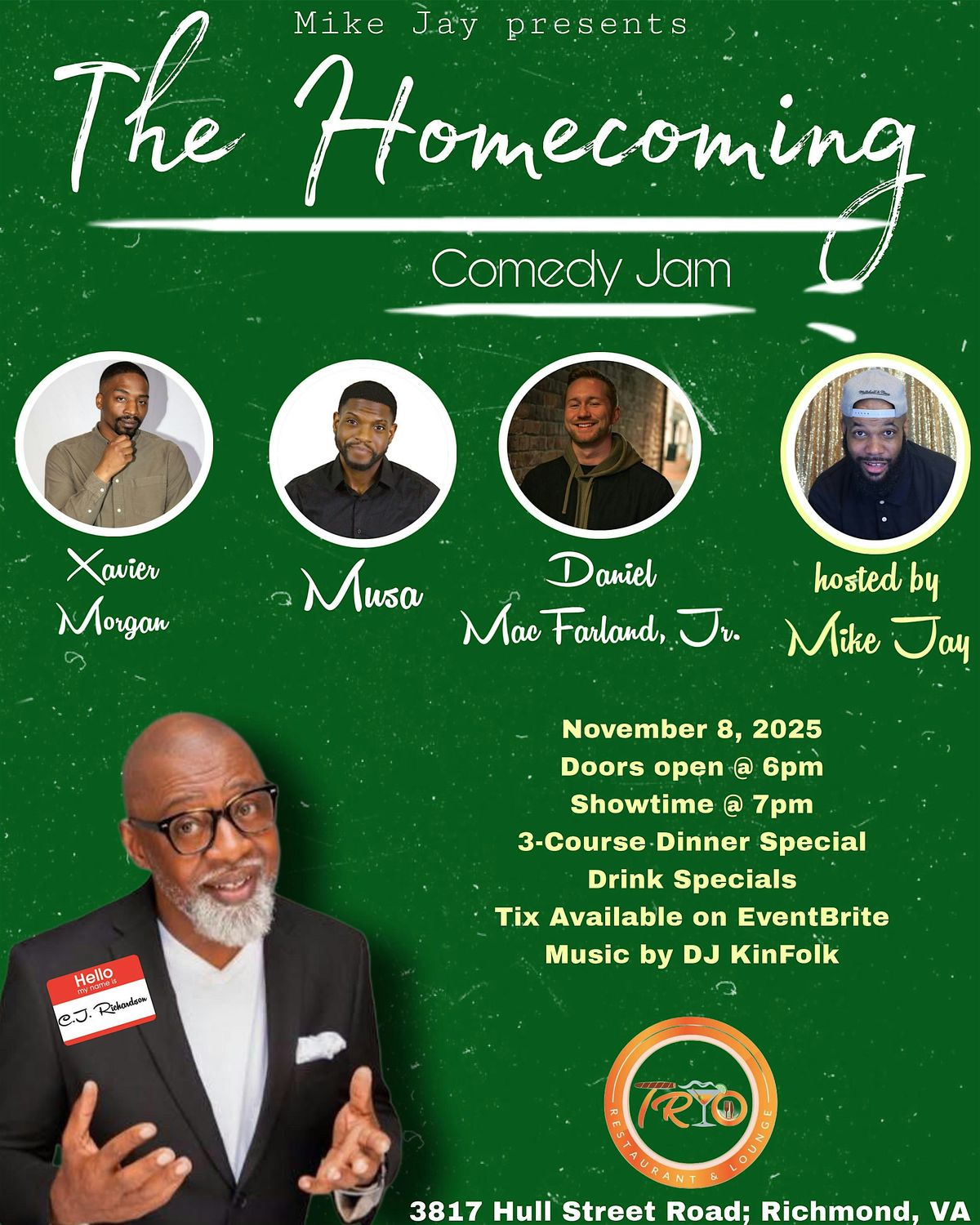 "The Homecoming" Comedy Jam
