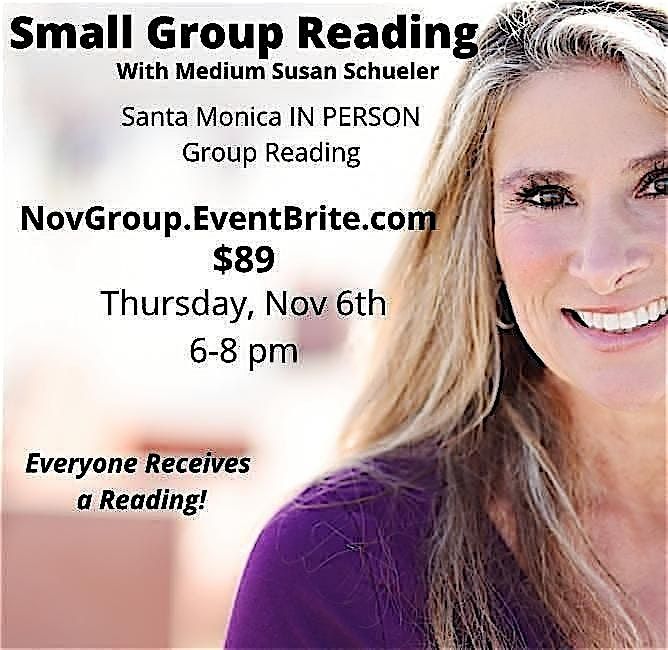 (November 2025) Small  Group Reading with Susan Schueler in Santa Monica