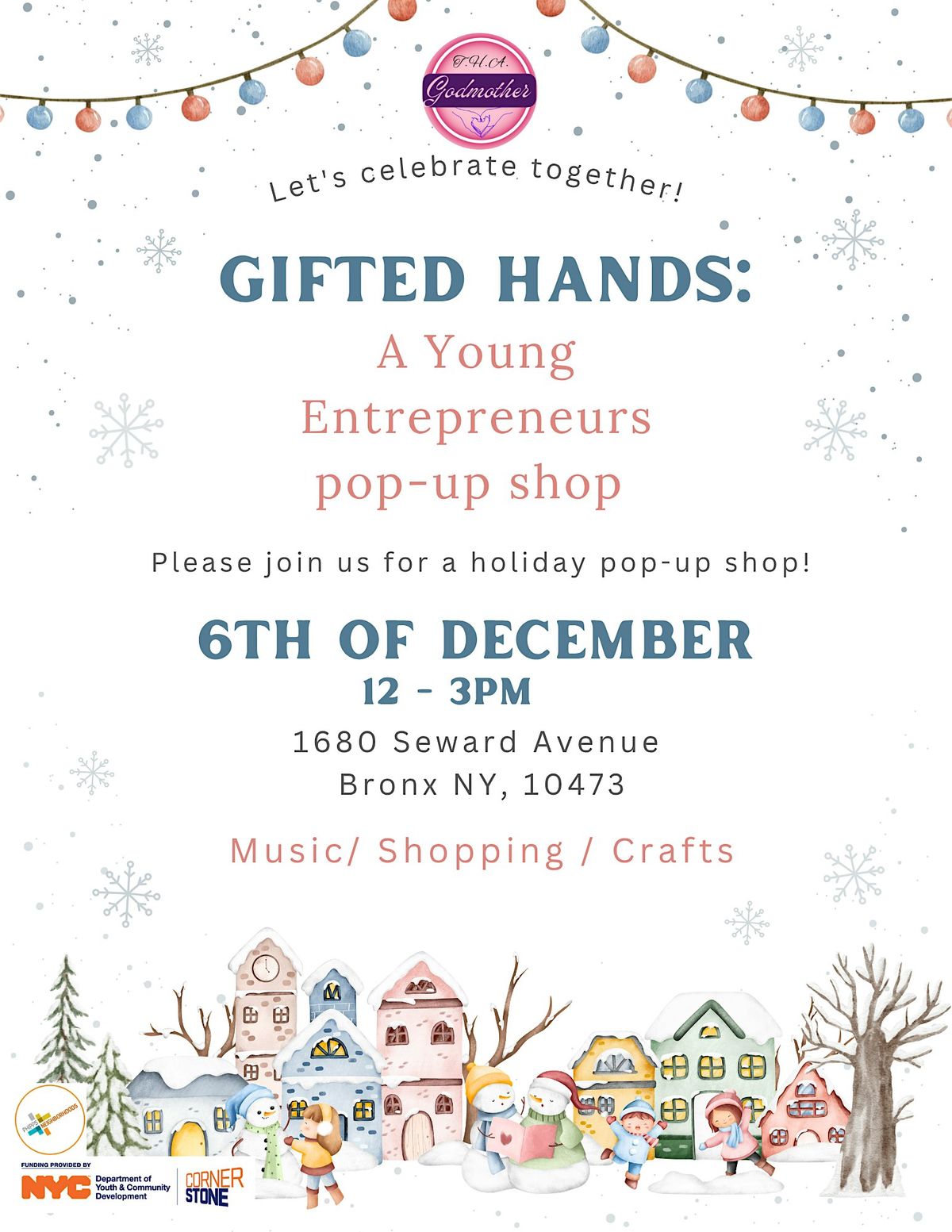 Gifted Hands: A  Young Entrepreneurs Pop-Up Shop