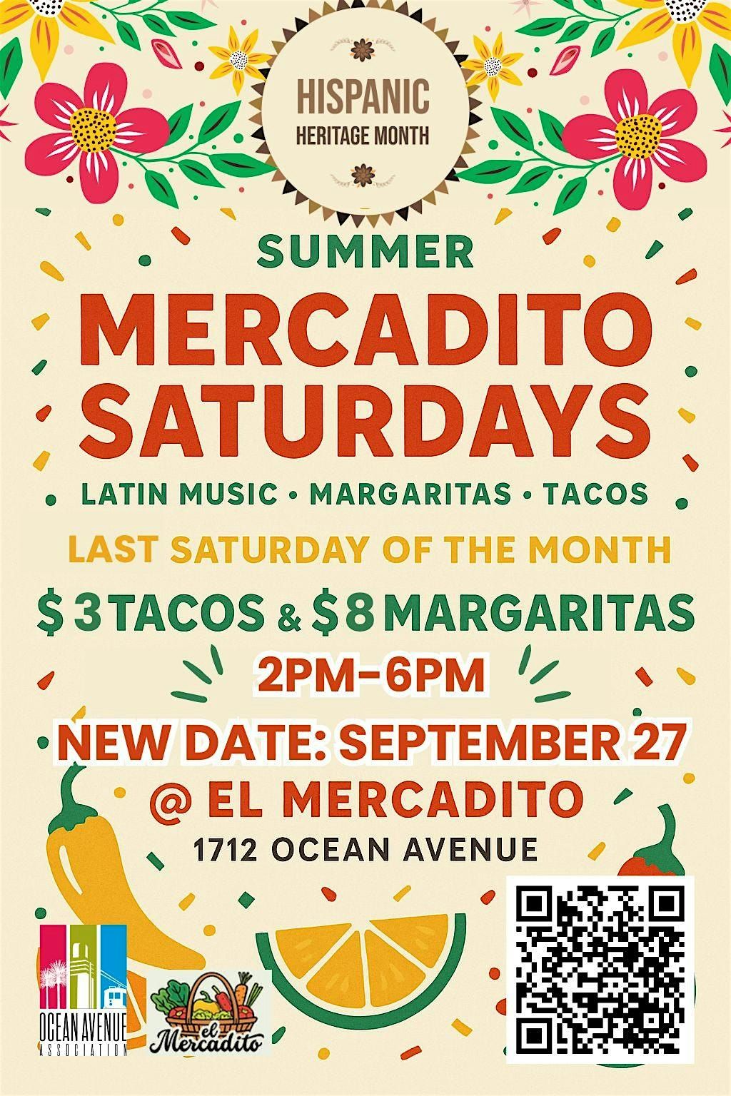 Mercadito Saturdays - DJs | $8 Margaritas | $3 Tacos