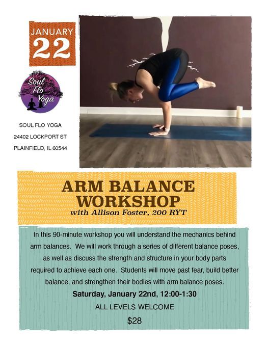 Arm Balance Workshop