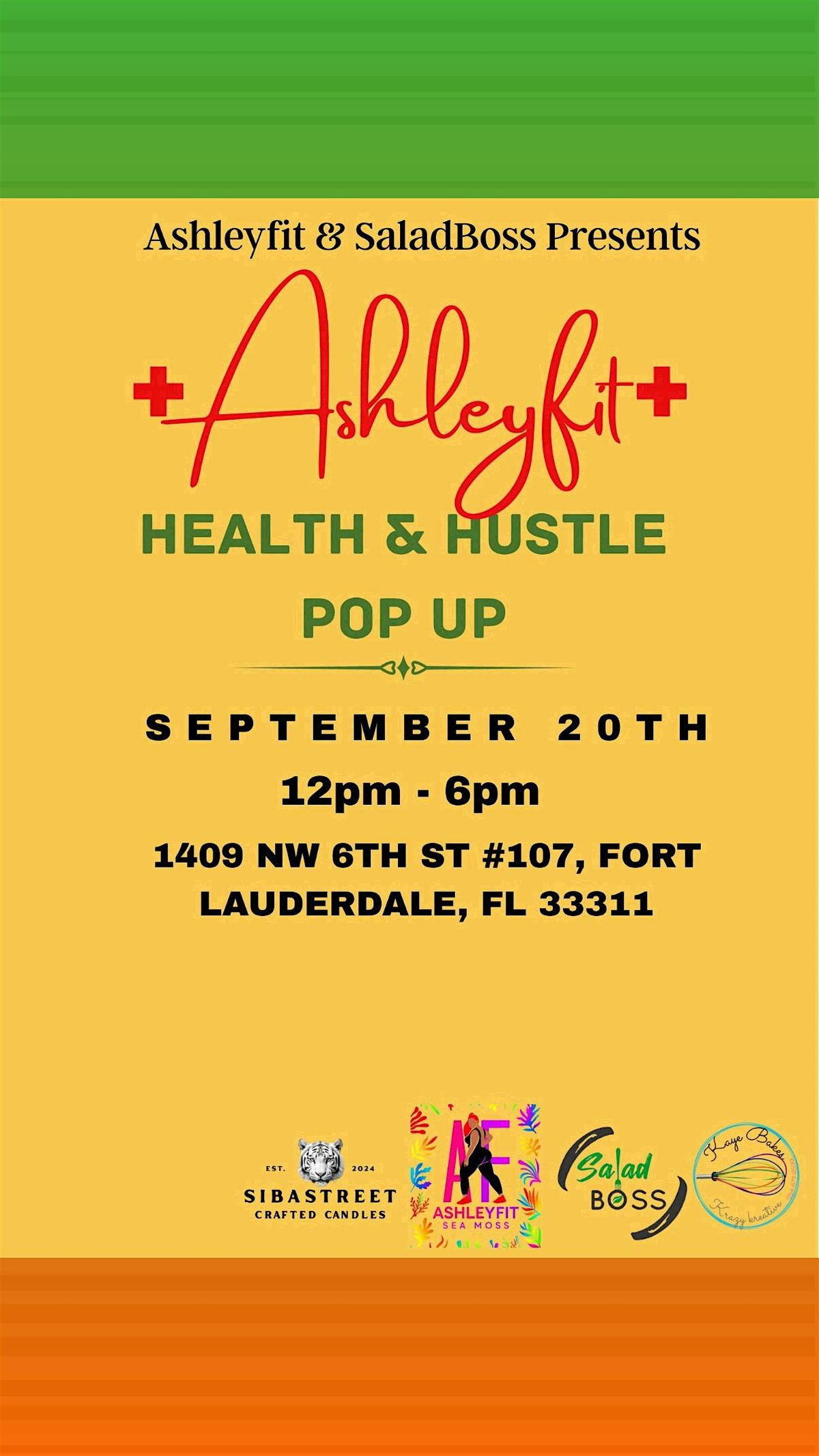 Ashleyfit Health & Hustle Pop Up Shop