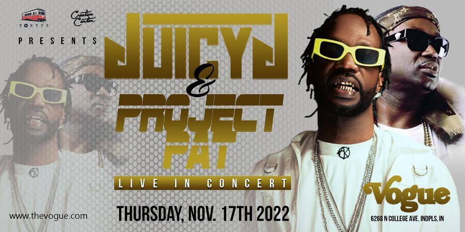 Juicy J with Project Pat at The Vogue in Indianapolis