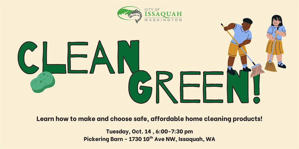Green Cleaning Workshop