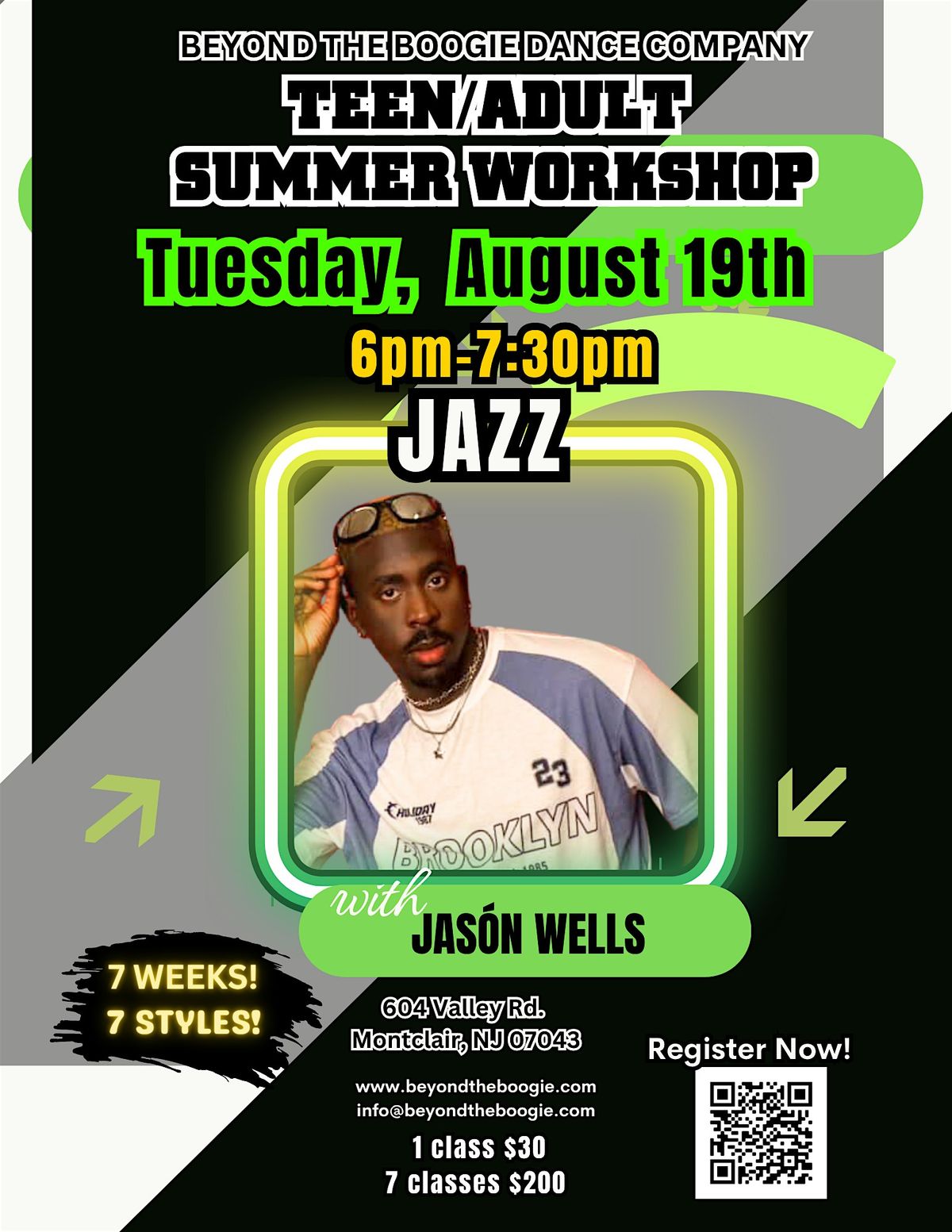 Adult Jazz Dance Class