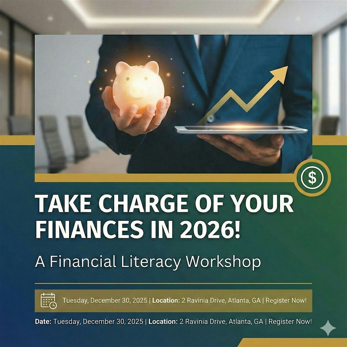 Take Charge of Your Finances in 2026! A Financial Literacy Workshop