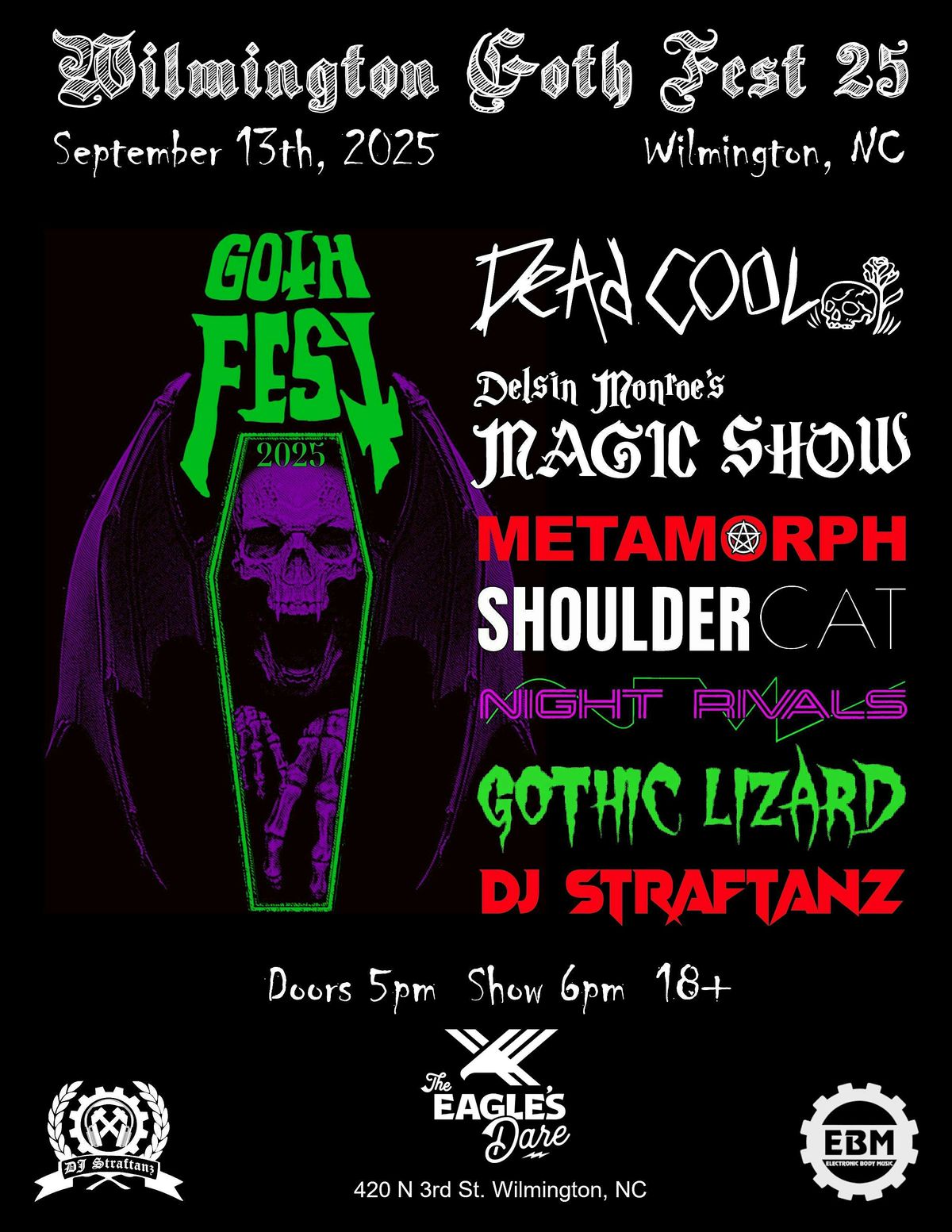 Wilmington Goth Fest 25