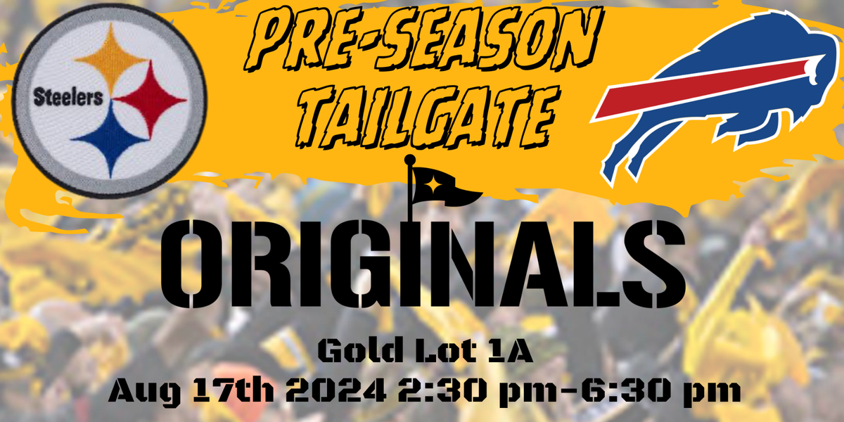 Tailgreeter Tailgate: Buffalo Bills at Pittsburgh Steelers