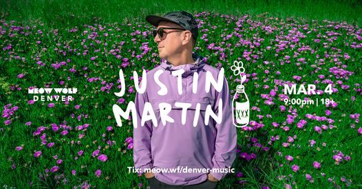 Justin Martin at Meow Wolf Denver