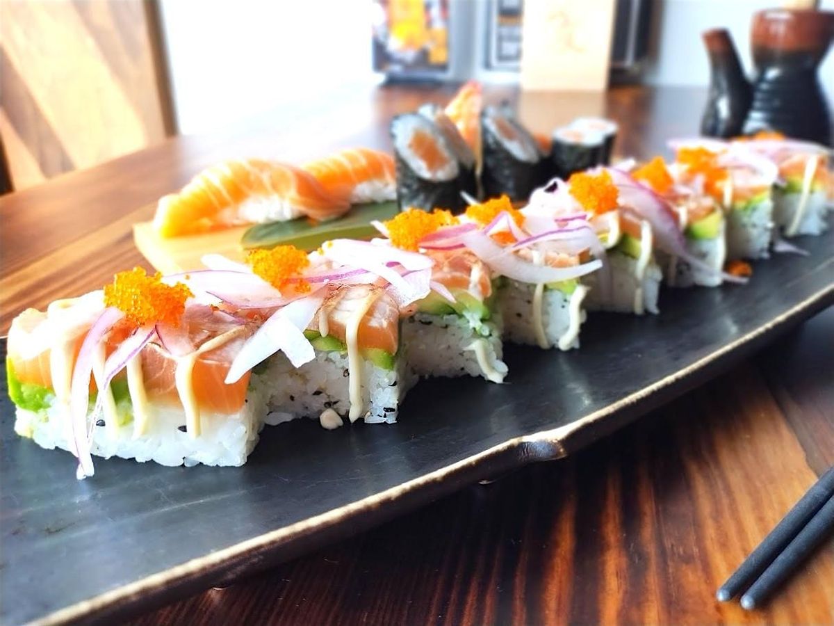 #6 Pressed sushi \/ Nigiri sushi class at Izakaya TOMO