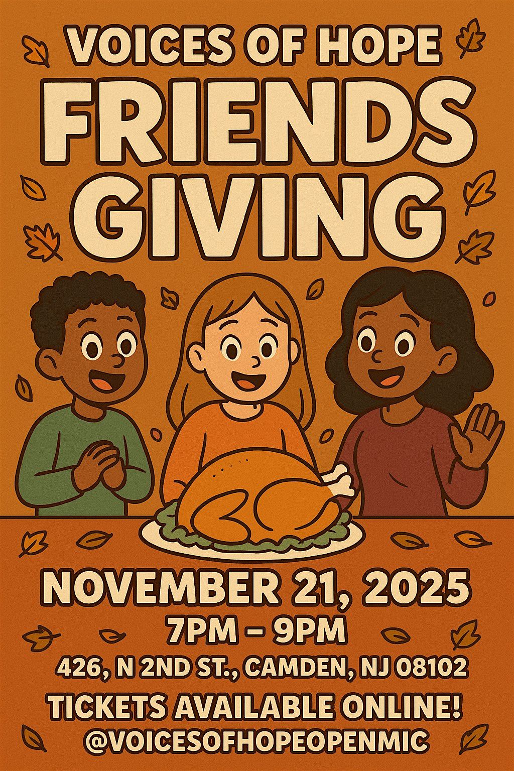 Voices Of Hope Friends Giving!