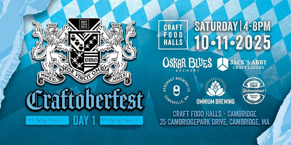 Craftoberfest in Cambridge! - Craft Food Halls Oktoberfest