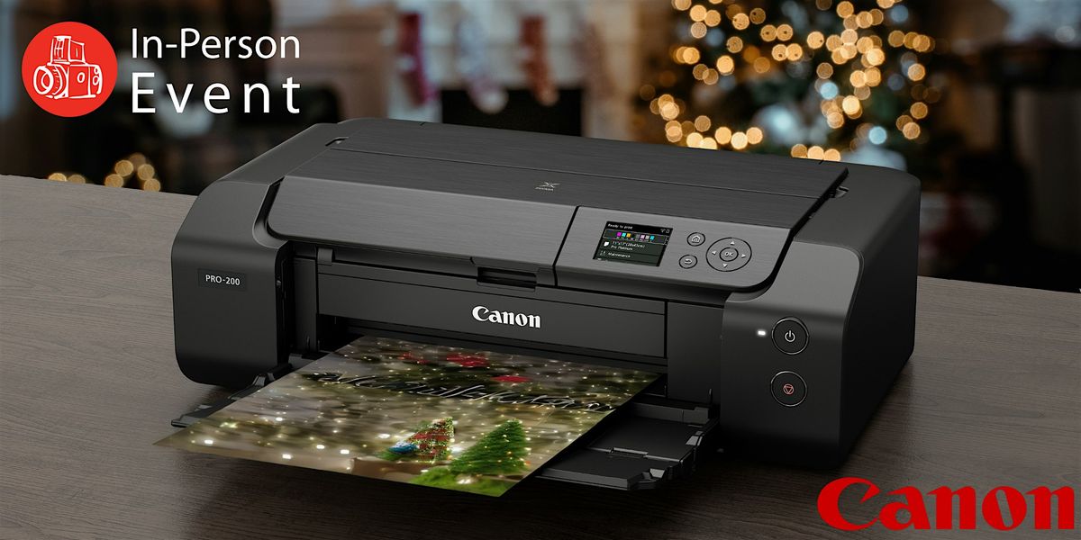 Canon Printing Demo Day & Sale