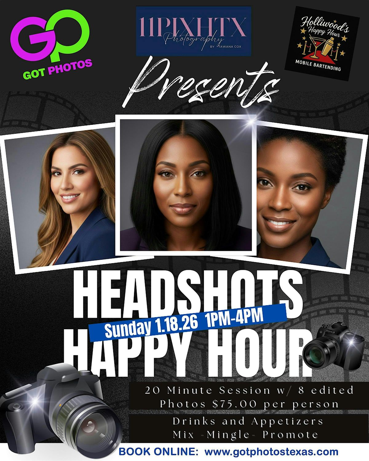 Headshots Happy Hour