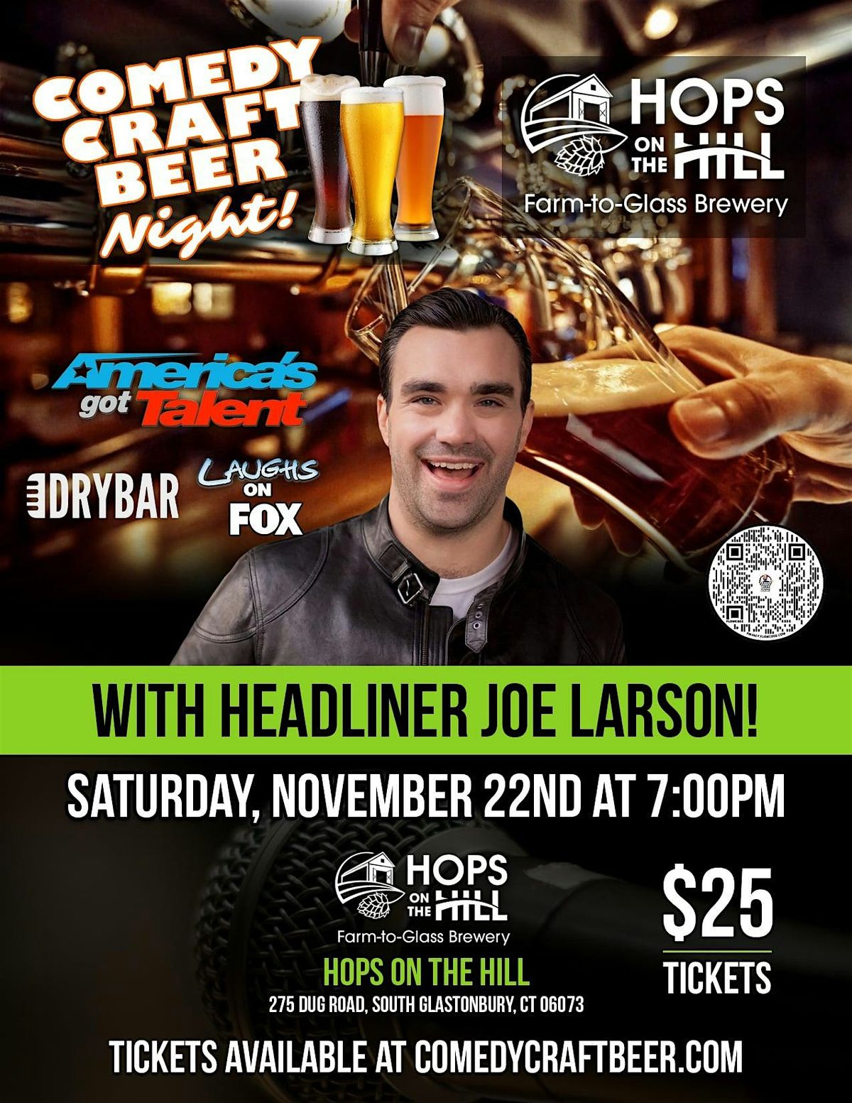 Comedy Night at Hops on The Hill