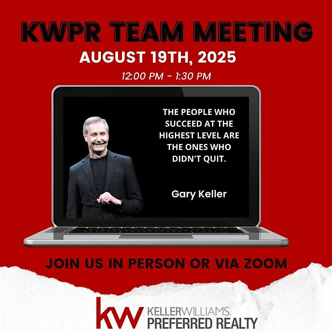 KWPR TEAM MEETING