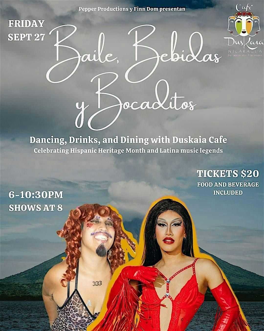 Baile, Bebidas y Bocaditos