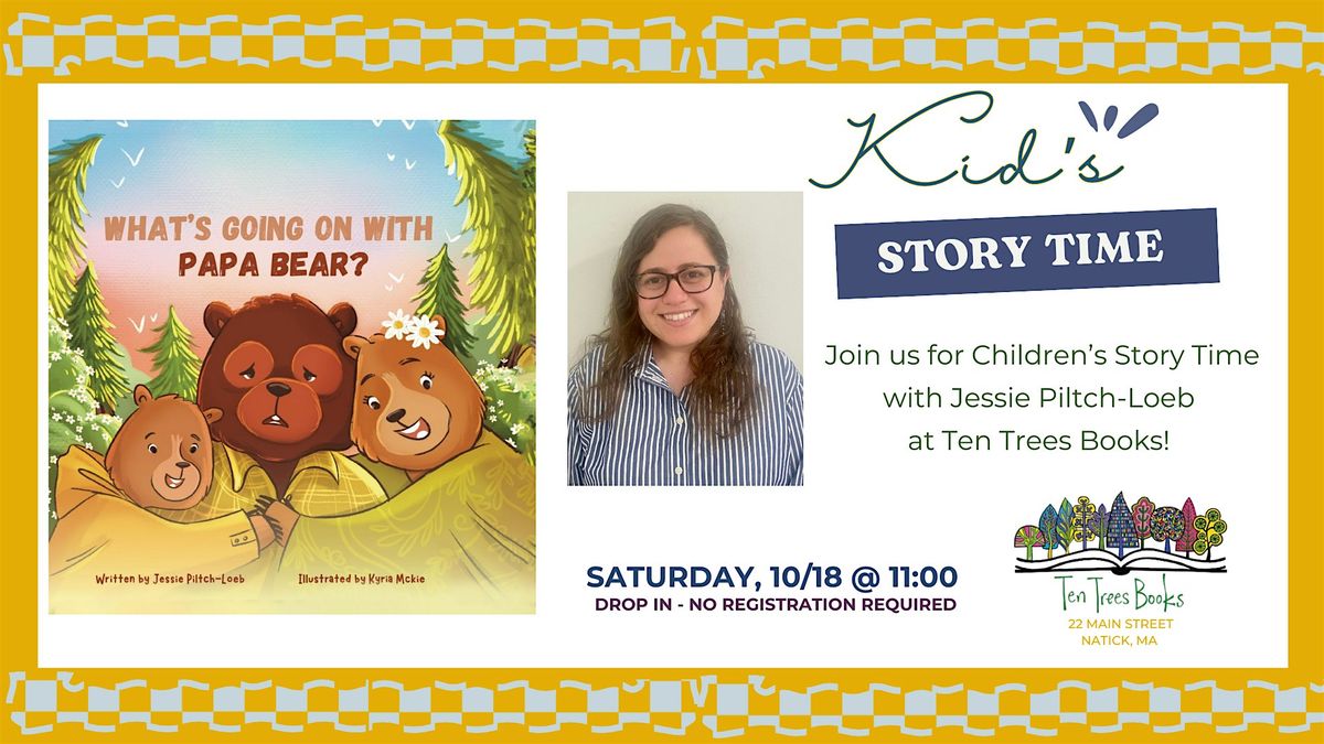 Kids' Storytime at Ten Trees Books in Natick