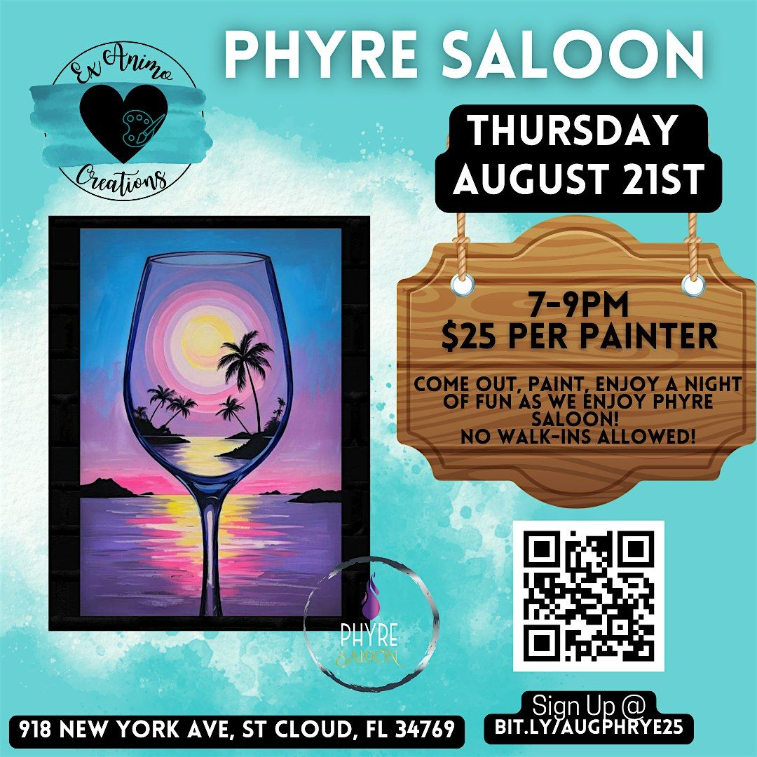August Phyre Paint Night