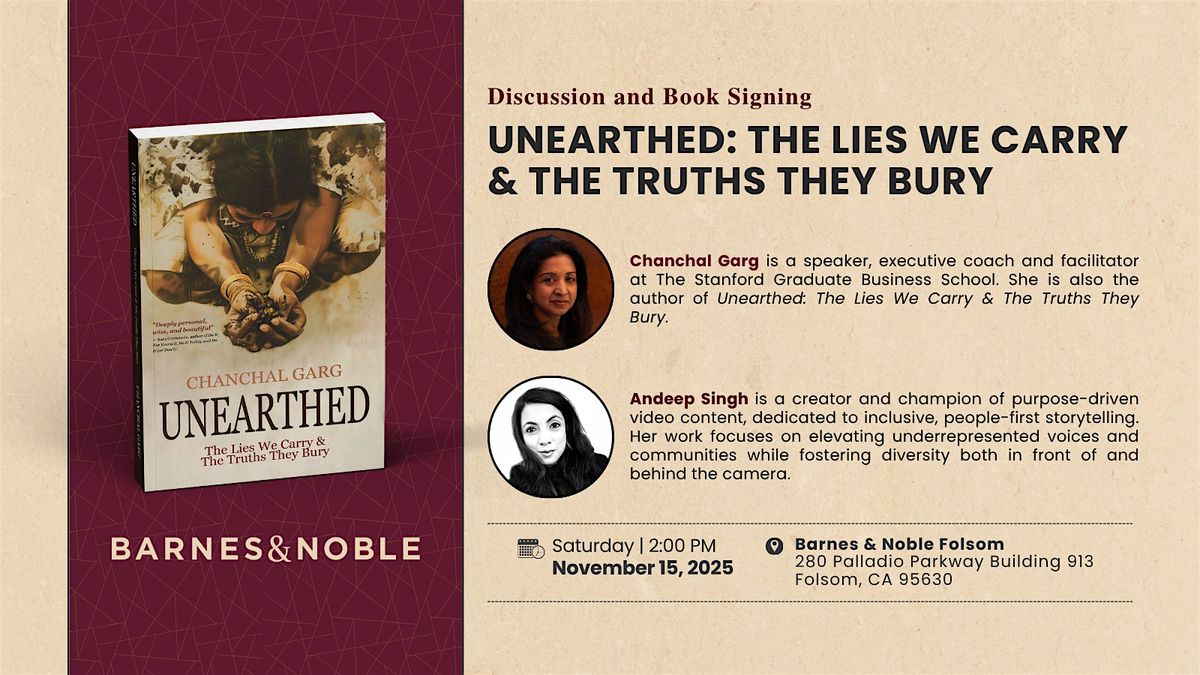 Unearthed at Barnes & Noble Folsom