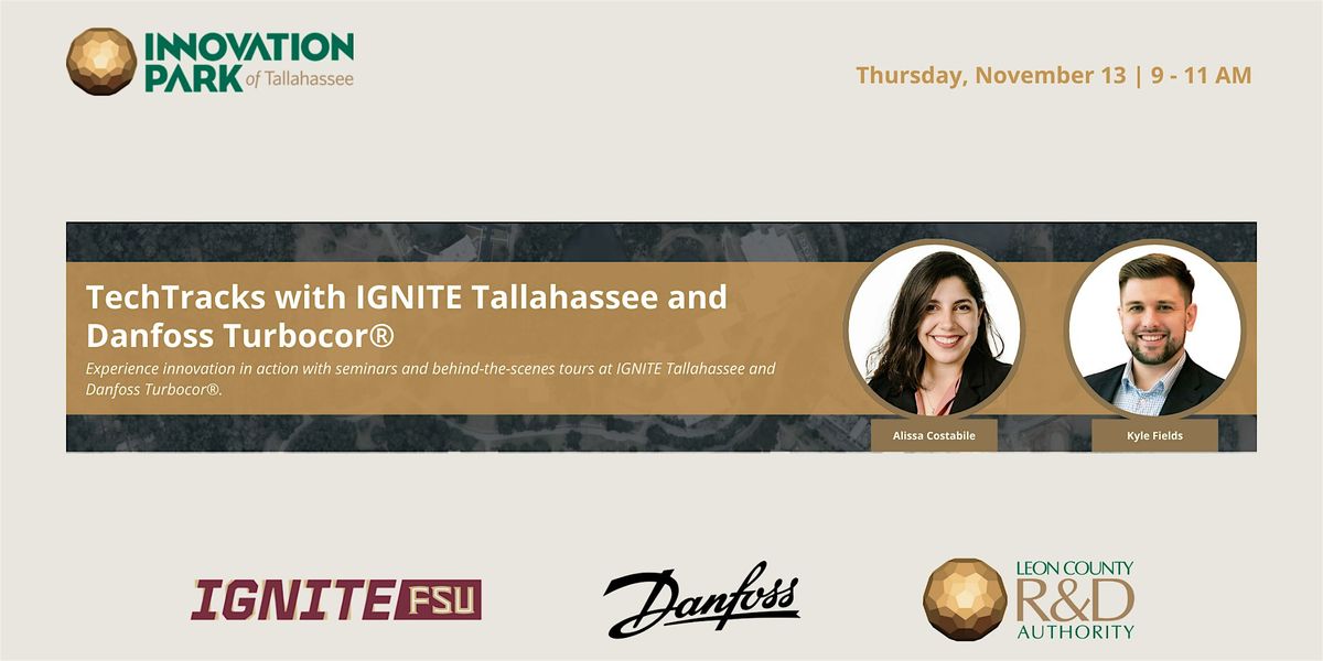 TechTracks with IGNITE Tallahassee and Danfoss Turbocor\u00ae