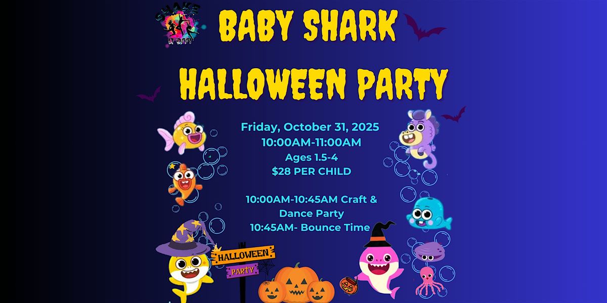 Shake it Off Baby Shark Halloween Party