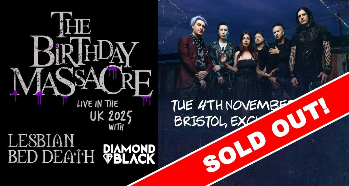 SOLD OUT!! THE BIRTHDAY MASSACRE 2025 UK TOUR - Bristol