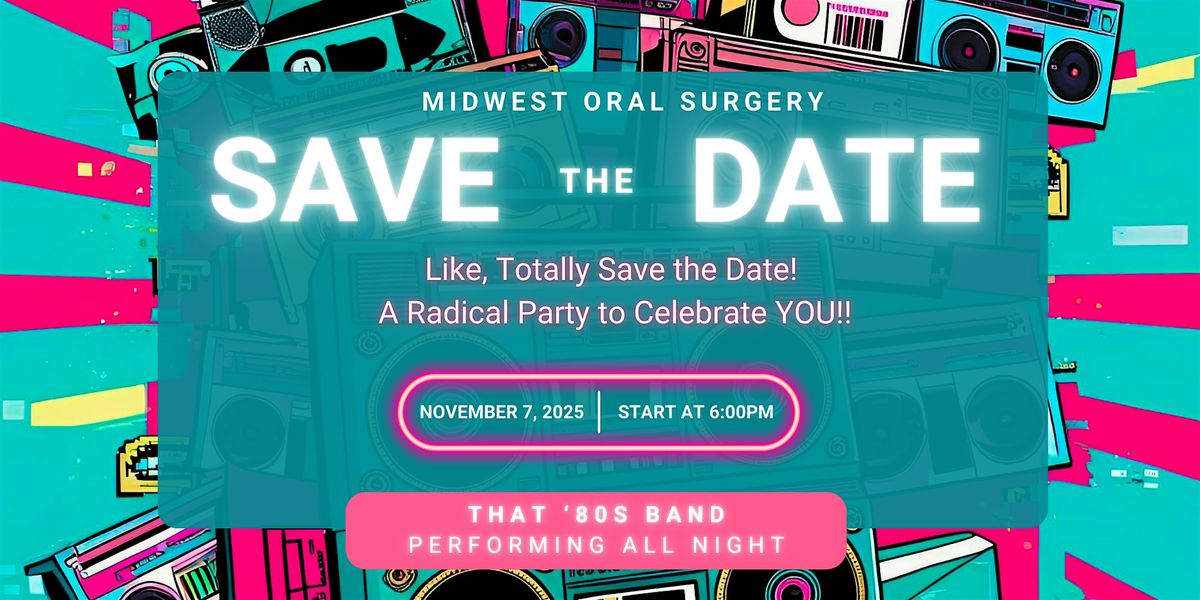 '80s Themed Appreciation Party!