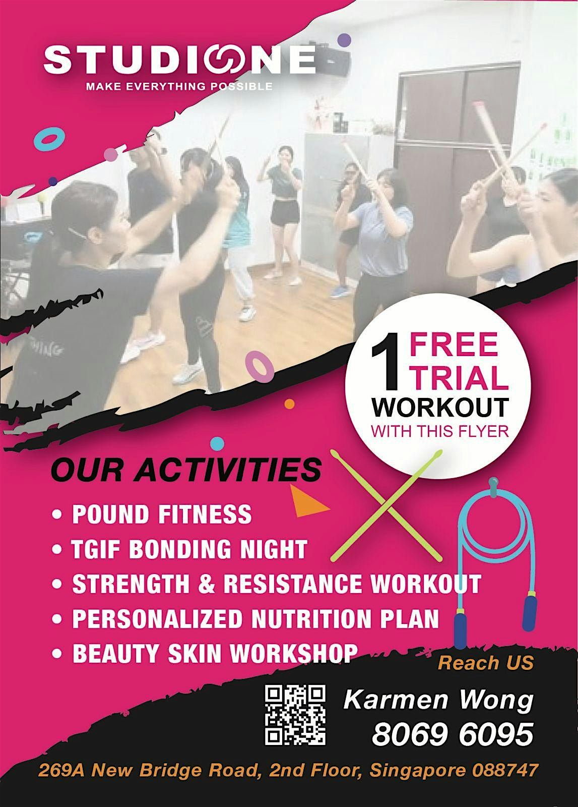 Pound Fitness Class