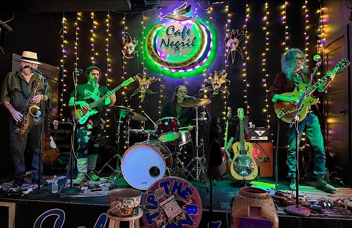 John Lisi & Delta Funk! LIVE at Caf\u00e9 Negril