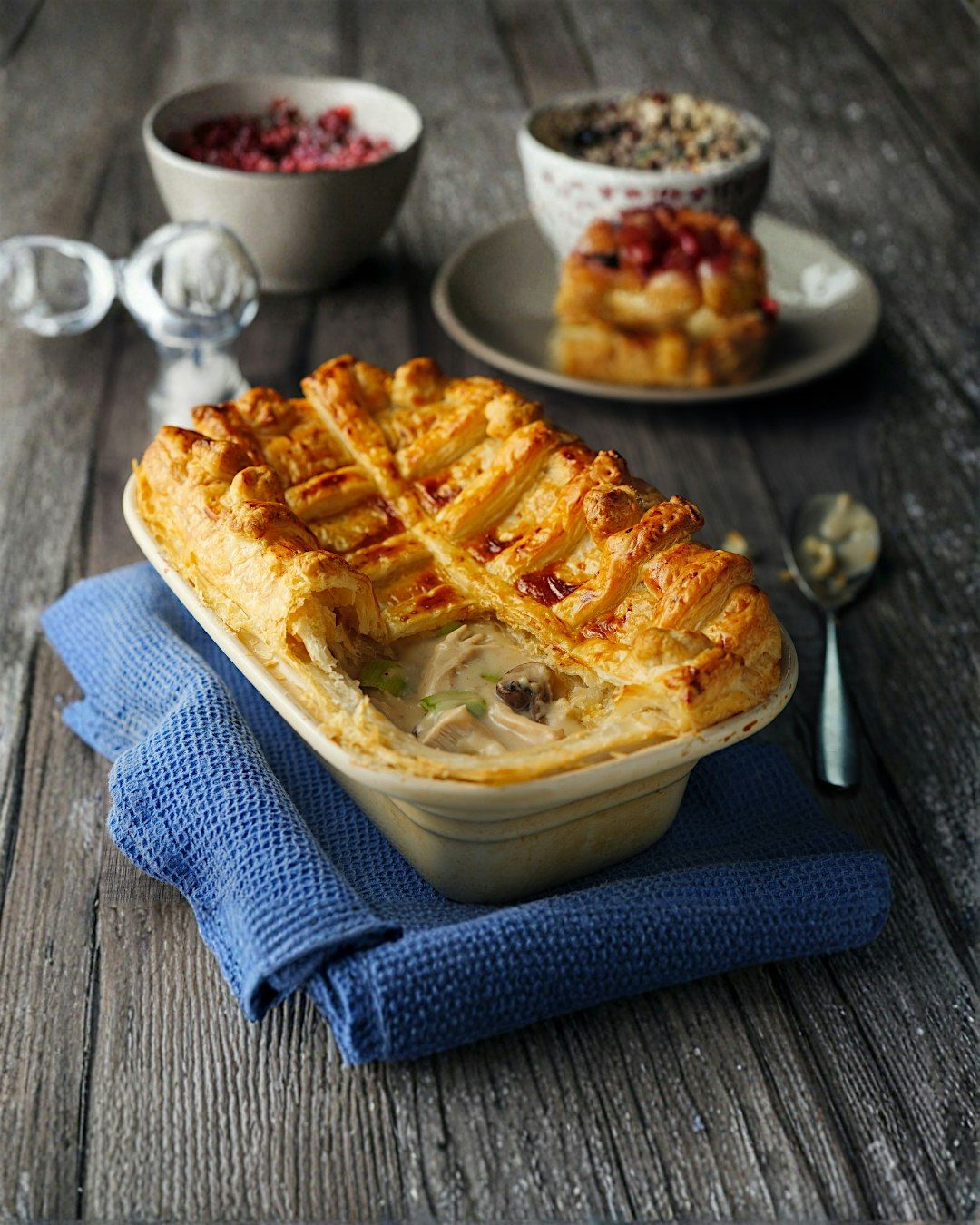 Chicken &  Leek Pie with Michael