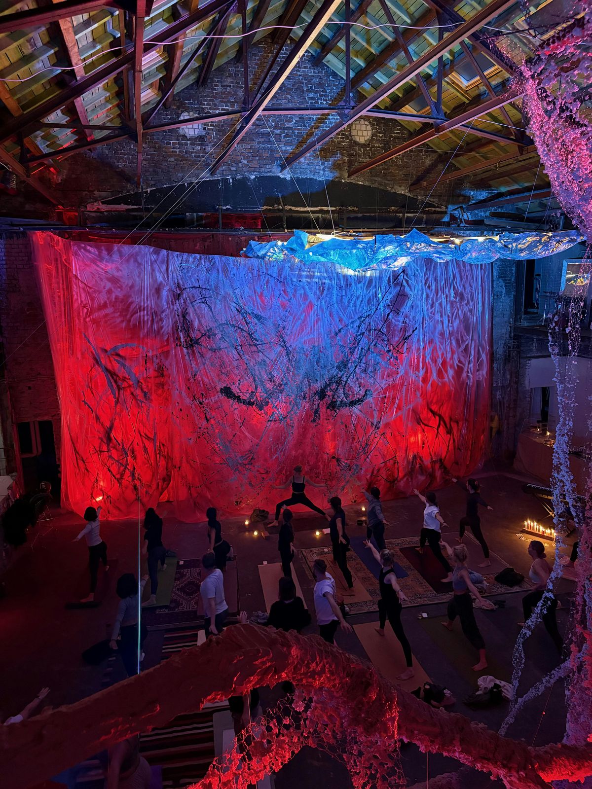 Yoga & Art & Brunch with Jasmin and Shekamu