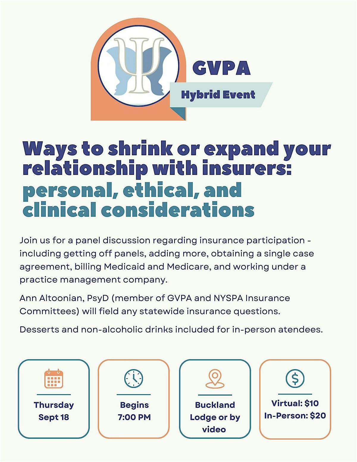 Psychologist Practice Panel: Limiting or Expanding When You Take Insurance