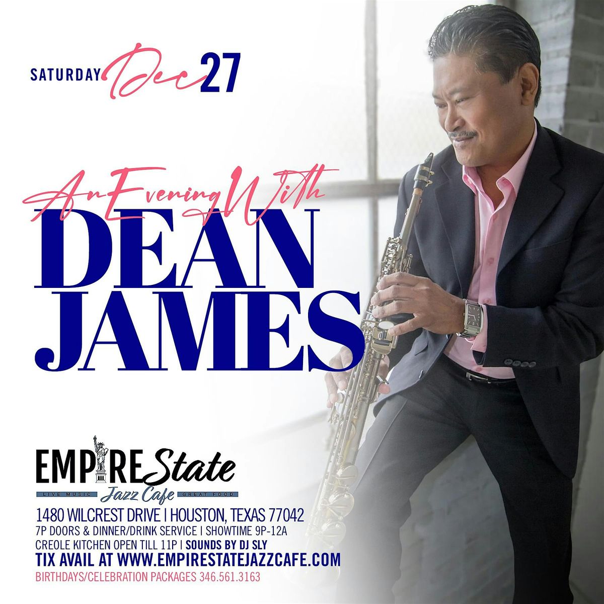 12\/27 - An Evening with Dean James