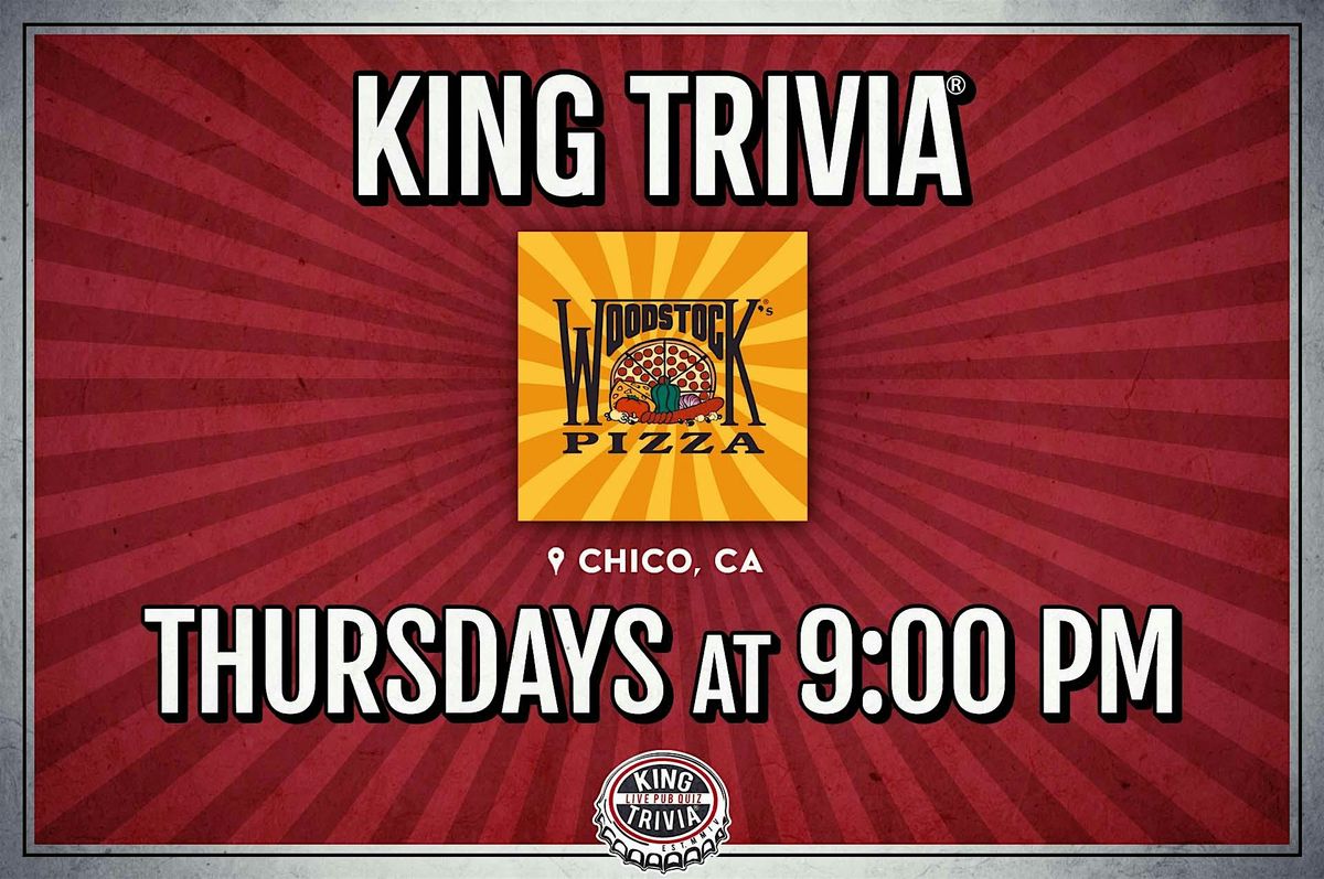 Trivia Night at Woodstock's Pizza (Chico)