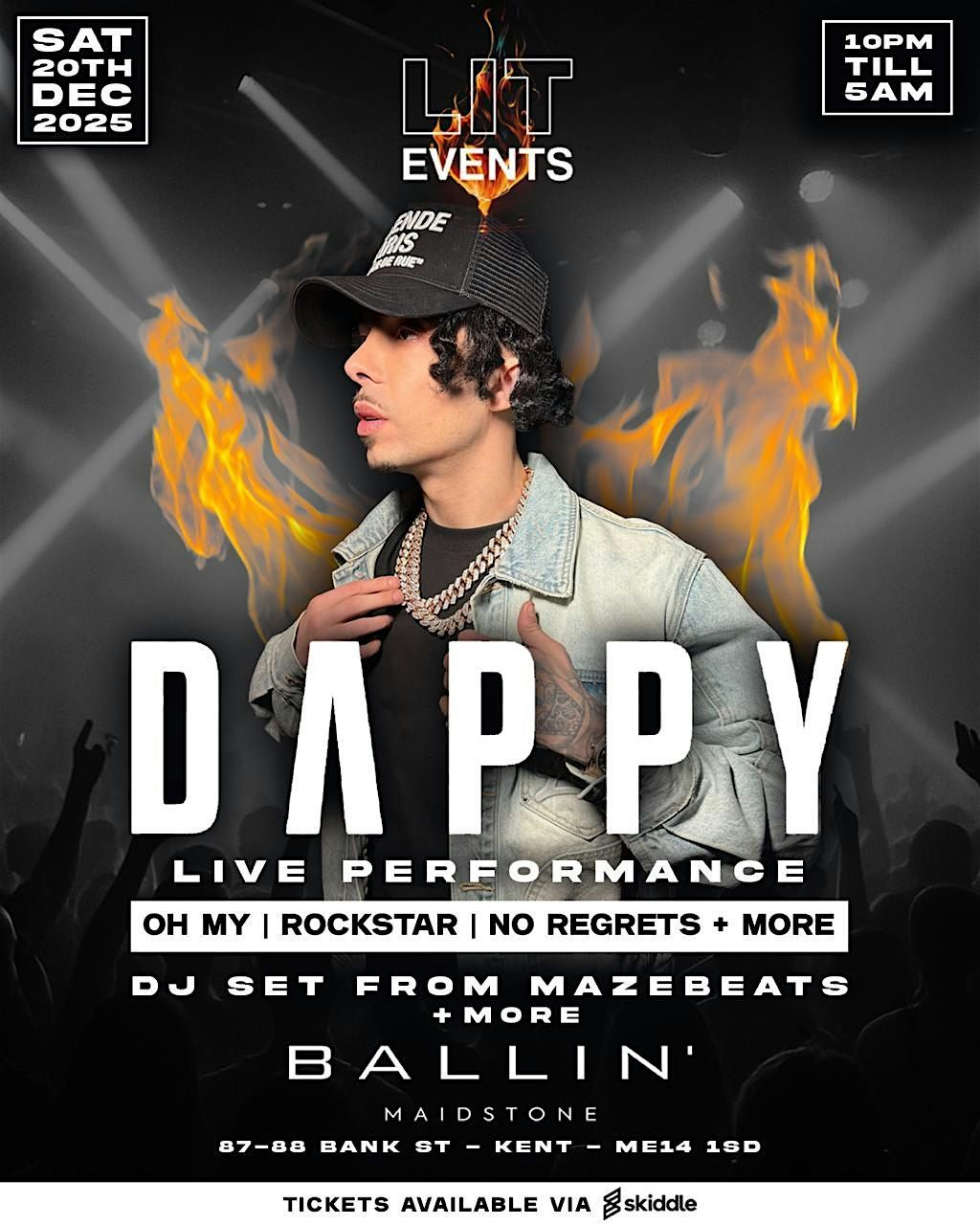 LIT EVENTS presents DAPPY