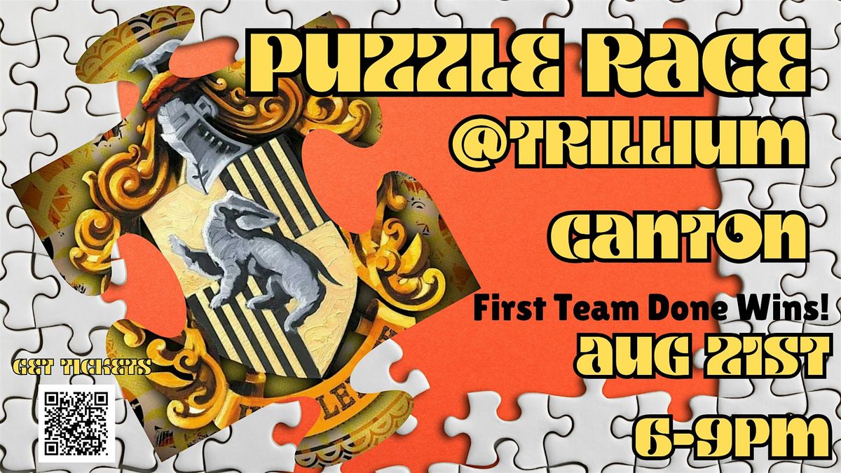 Harry Potter Puzzle Race at Trillium Canton