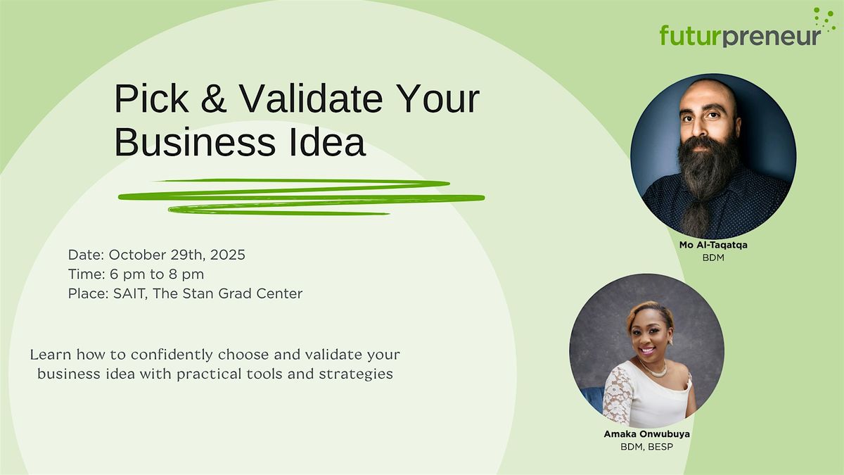 How to Pick & Validate Your Business Idea