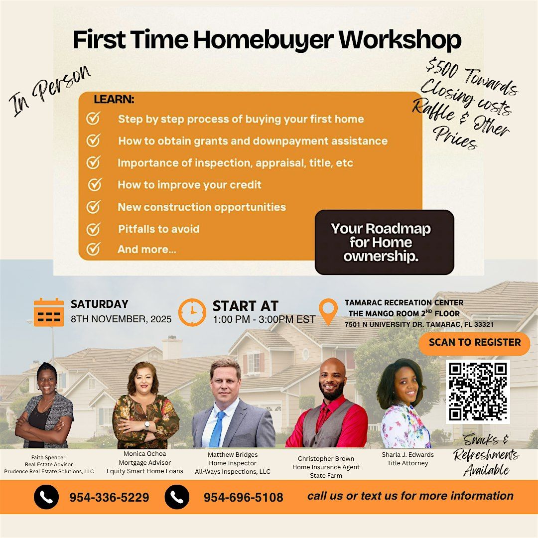 First Time Home Buyers Seminar