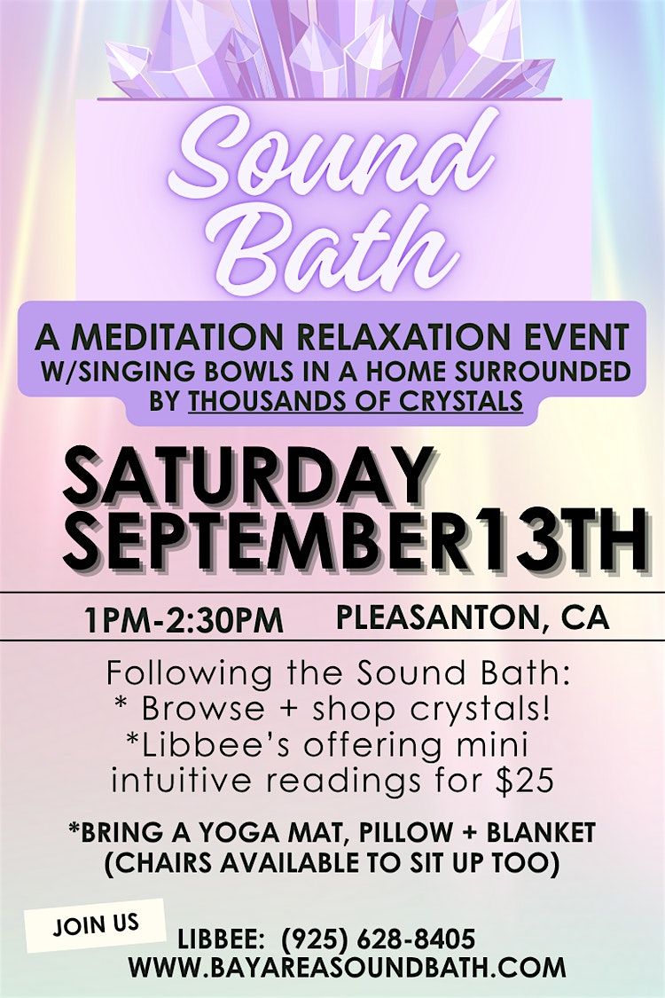 Sound Bath with 1000's of Crystals