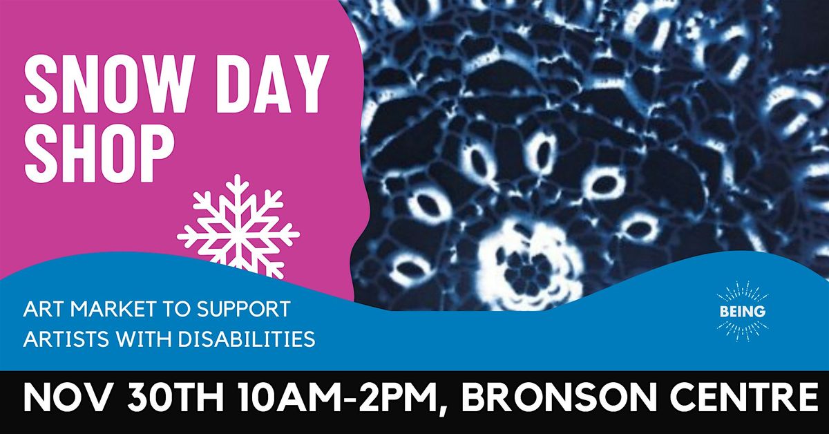 BEING Studio's Snow Day Shop