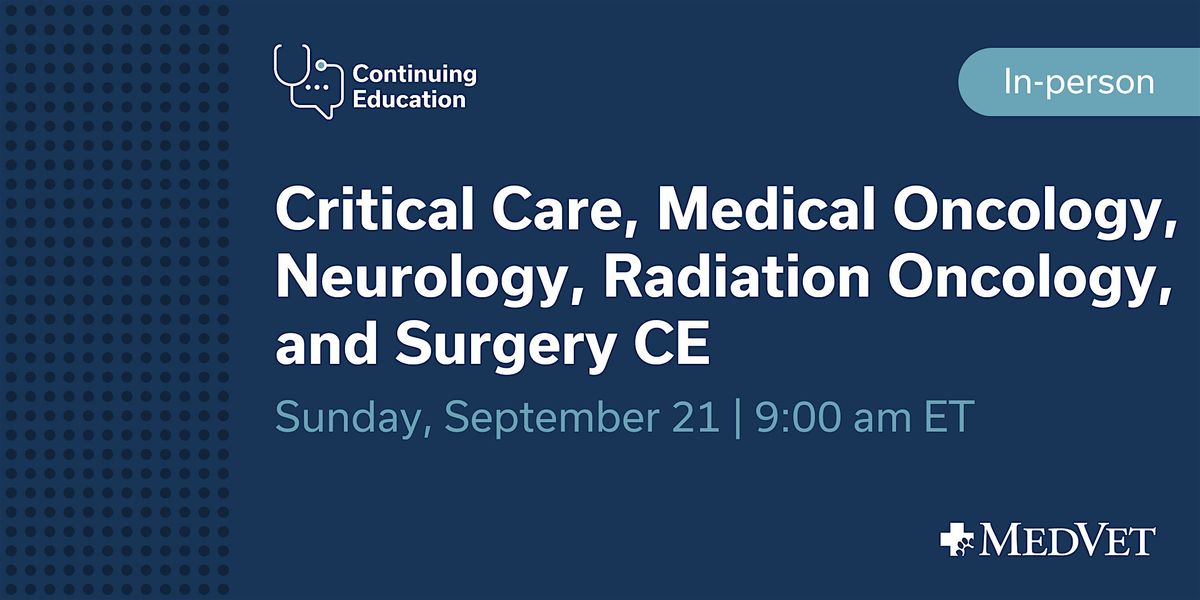 MedVet Columbus CE Symposium