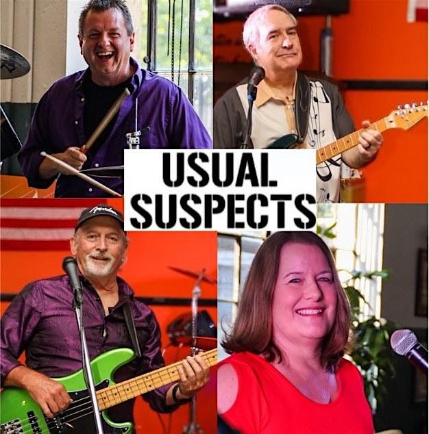 Usual Suspects are back with LIVE MUSIC!
