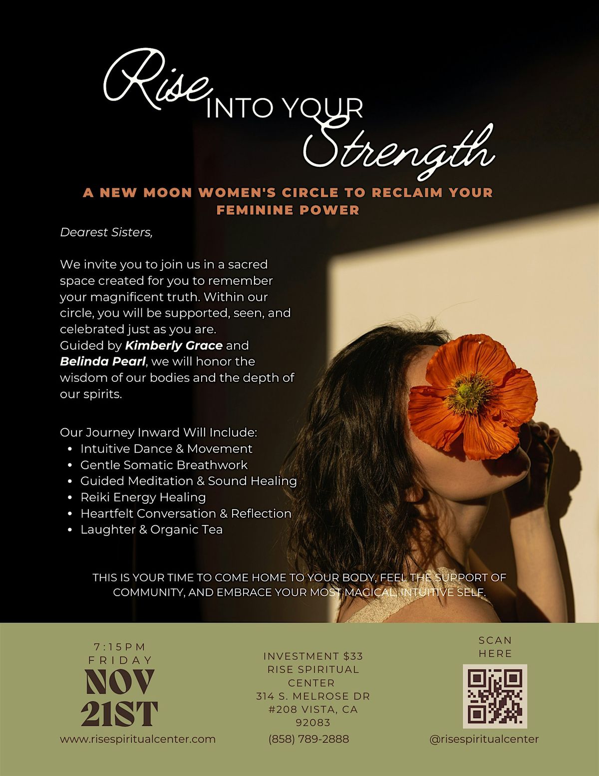 RISE Your Strength & Reclaim Your Feminim Power