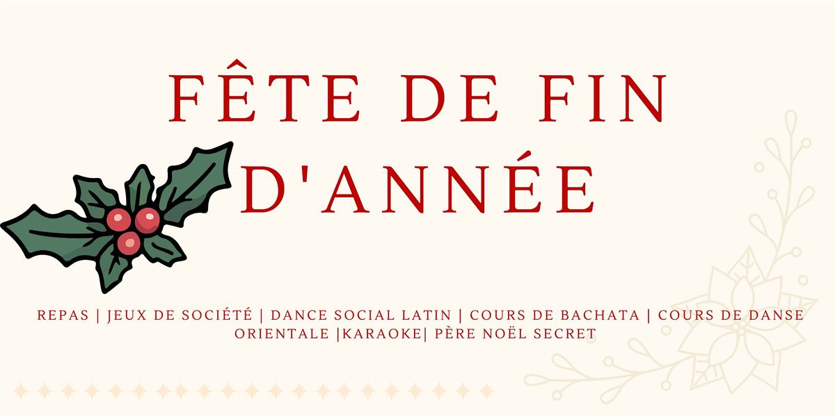 Petite Revolution Fete de fin D'Annee Holiday party
