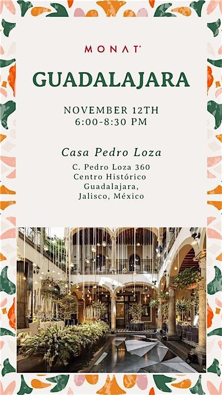 CONOCE MONAT \u2013 GUADALAJARA