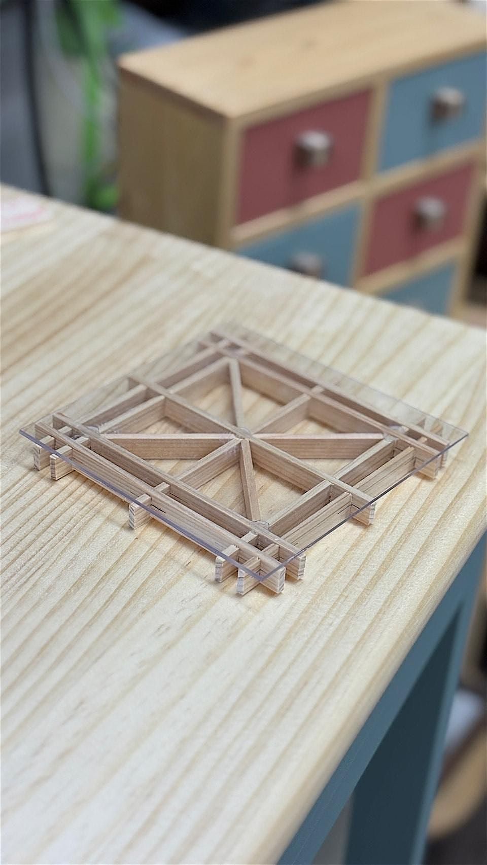 Kumiko Coaster with Yoshiteru Yamada - Mapunapuna